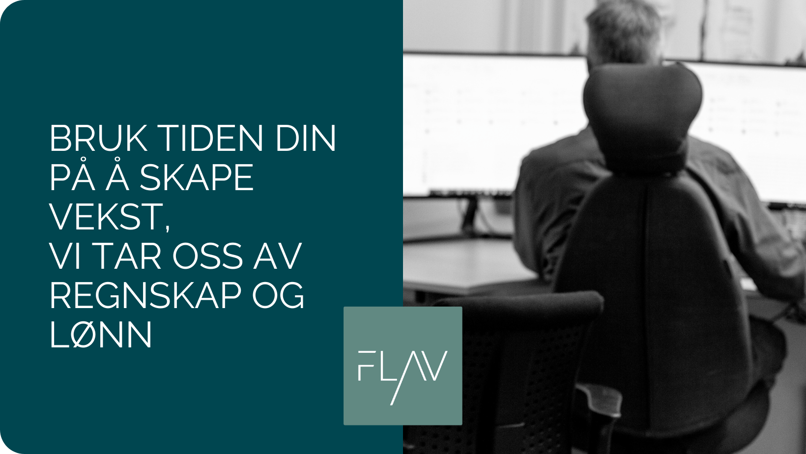 Bruk tiden din på å skape vekst, vi tar oss av regnskap og lønn Regnskapsfører som hjelper din bedrift med regnskap